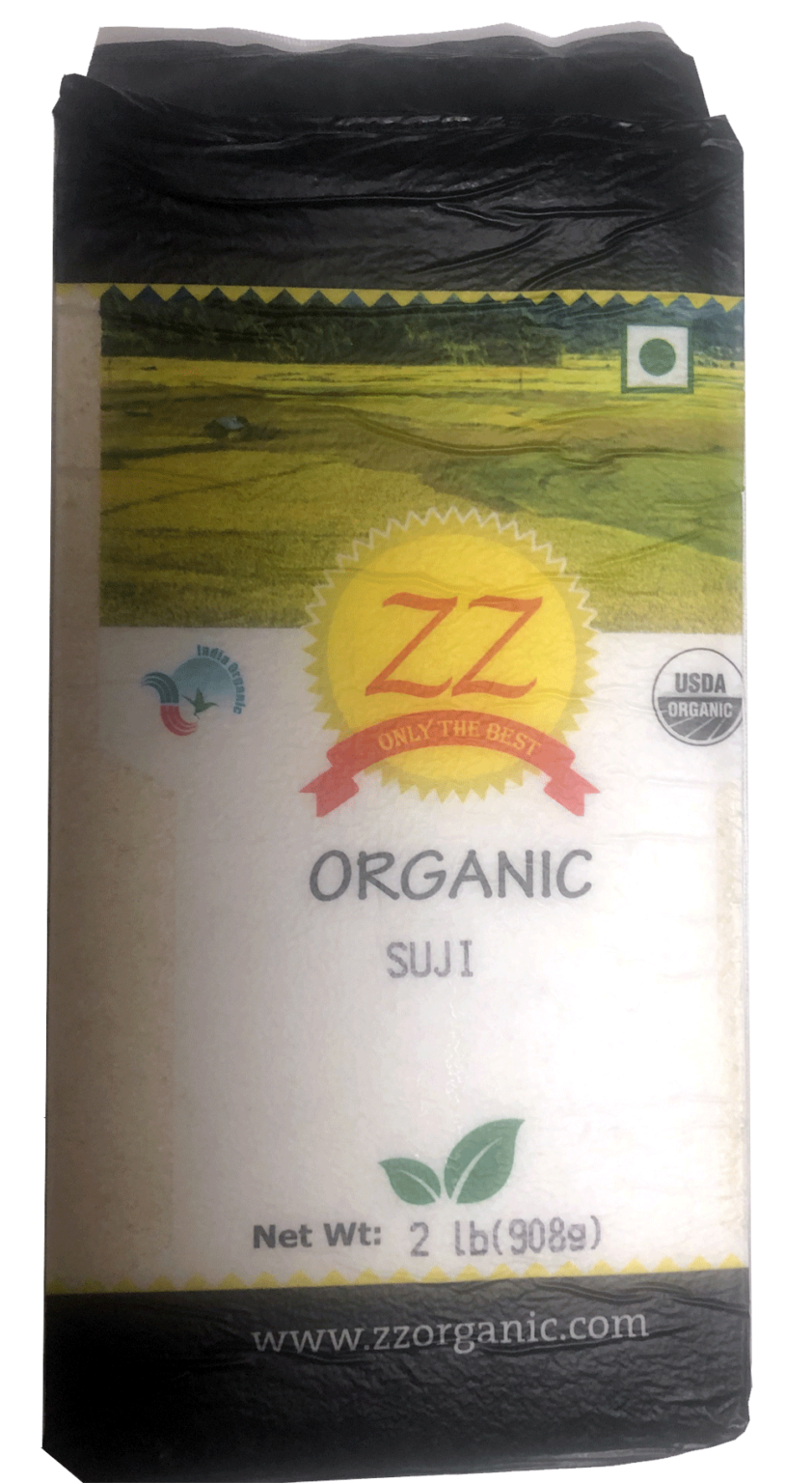 Organic Suji (Semolina, Cream of Wheat) – ZZ Organic