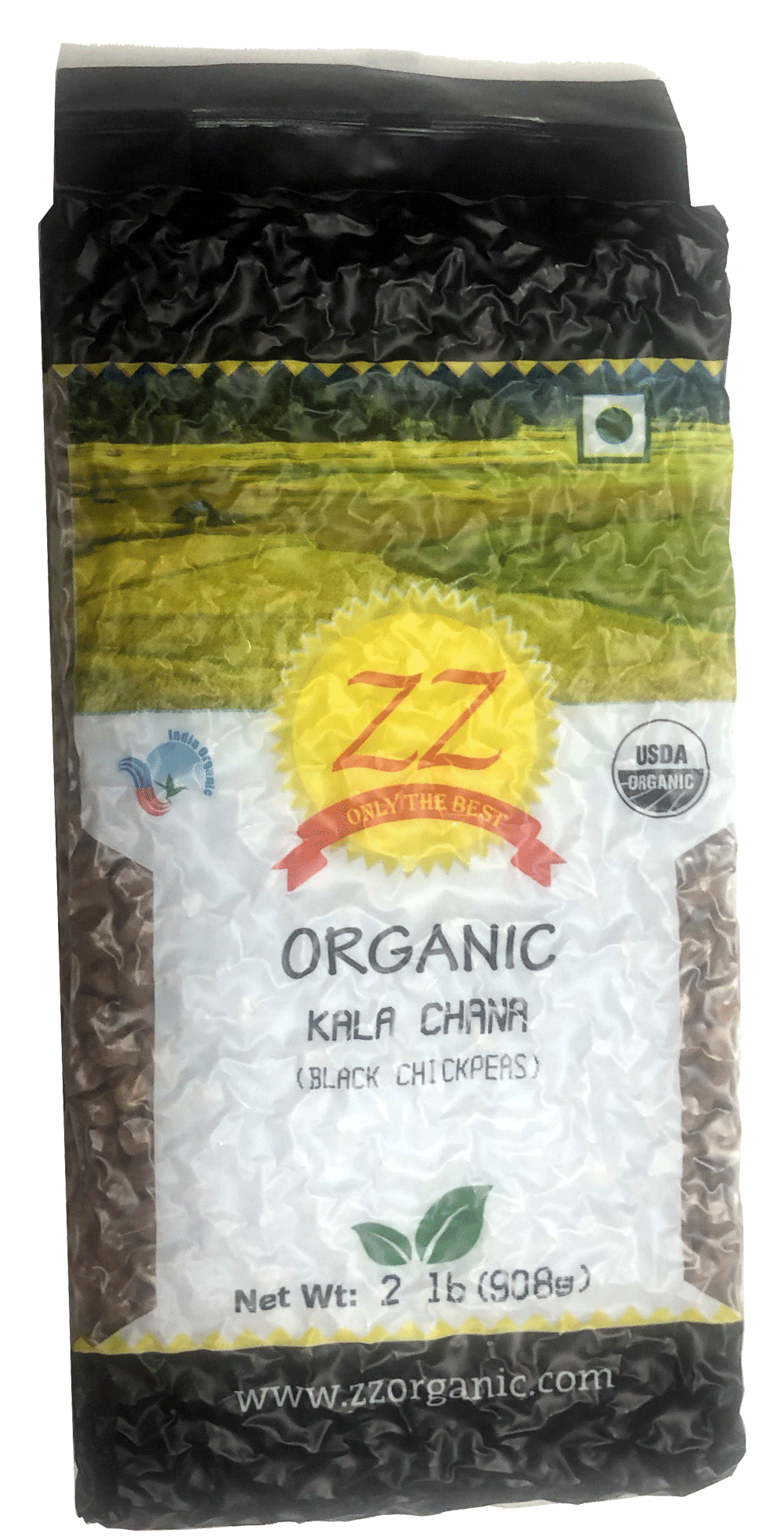 Organic Kala Chana (Black Chick Peas) – ZZ Organic
