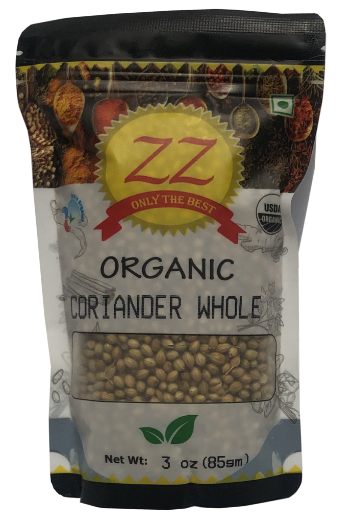 Organic Coriander Seeds Gluten Free ZZ Organic