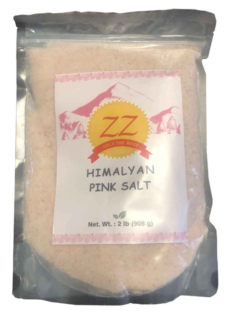 Natural Himalayan Pink Salt Gluten Free ZZ Organic