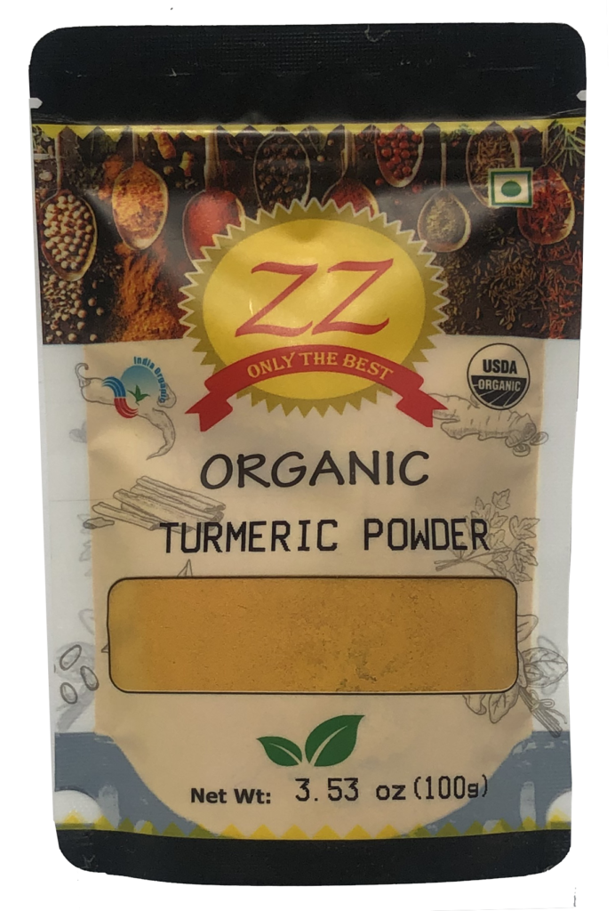 Organic Turmeric Powder Gluten Free ZZ Organic
